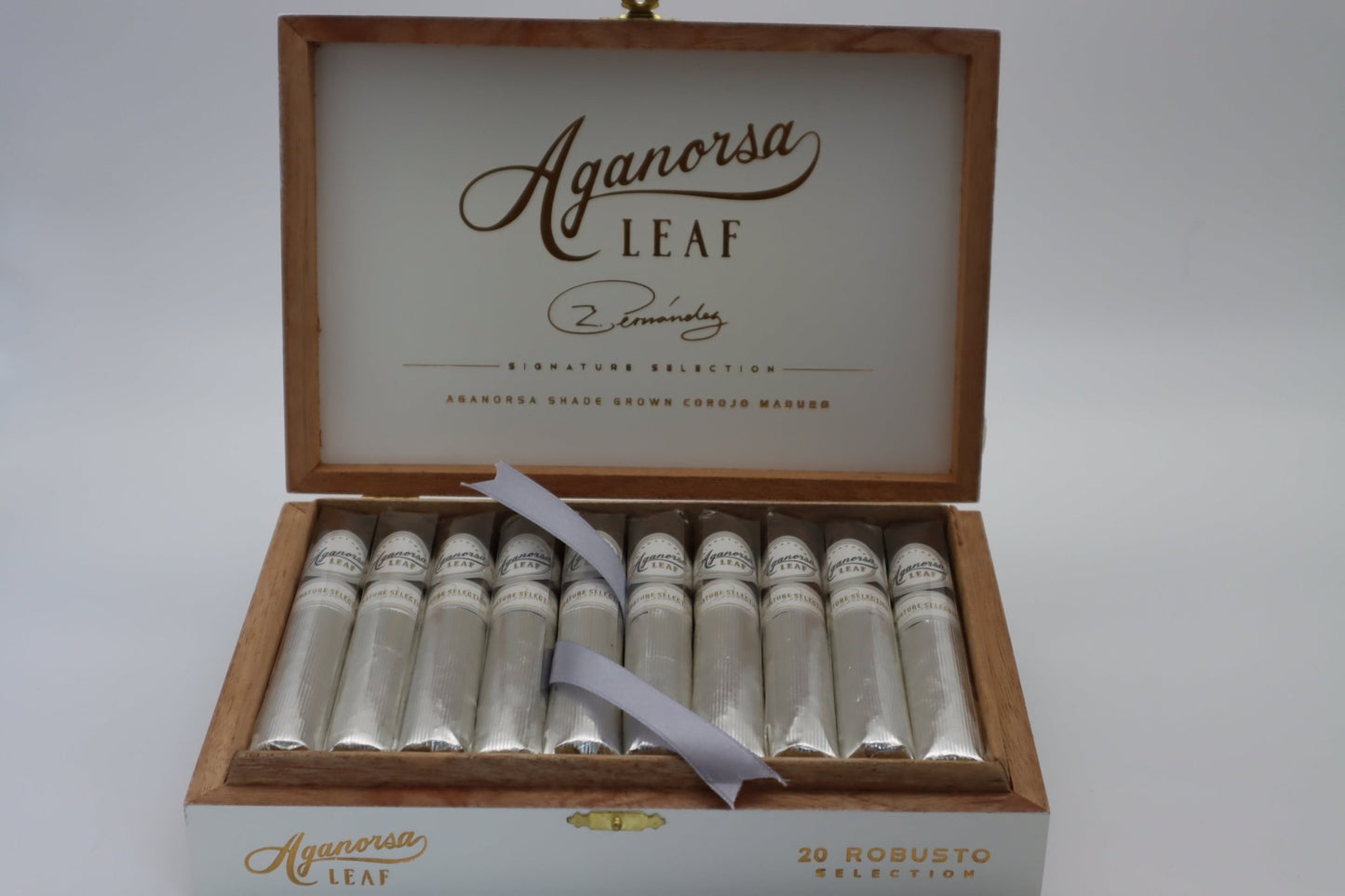 Aganorsa Leaf Signature maduro Robusto - racccigarsclub
