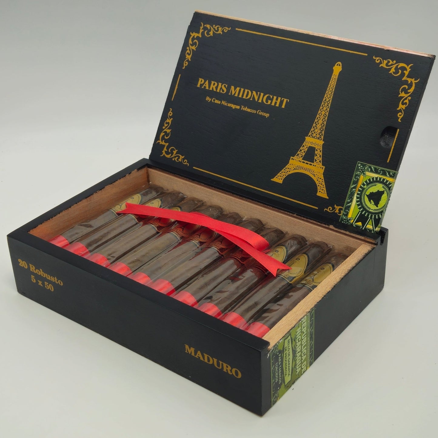 Casa Nicaragua - Paris Midnight Maduro Robusto - racccigarsclub